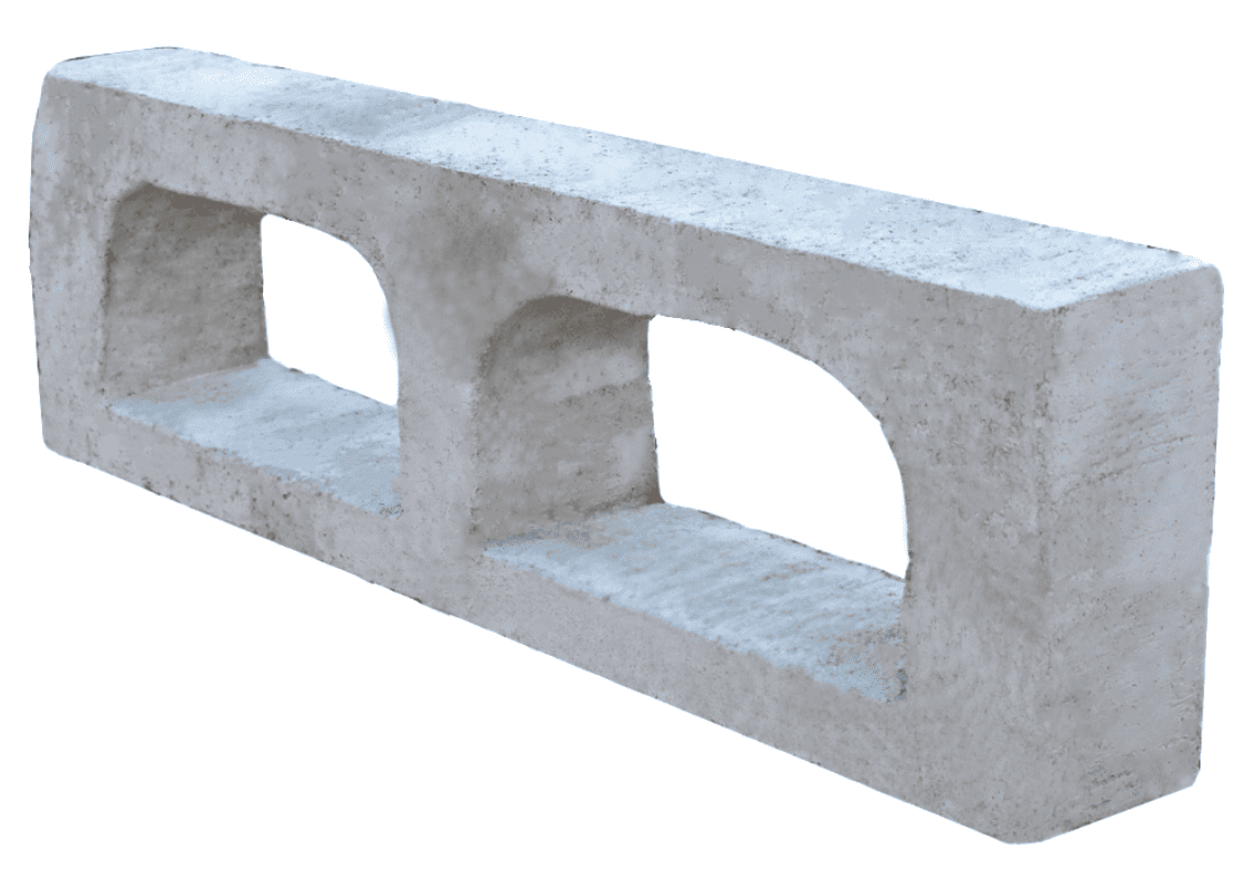 Boca de Lobo 100x30x15/13 cm