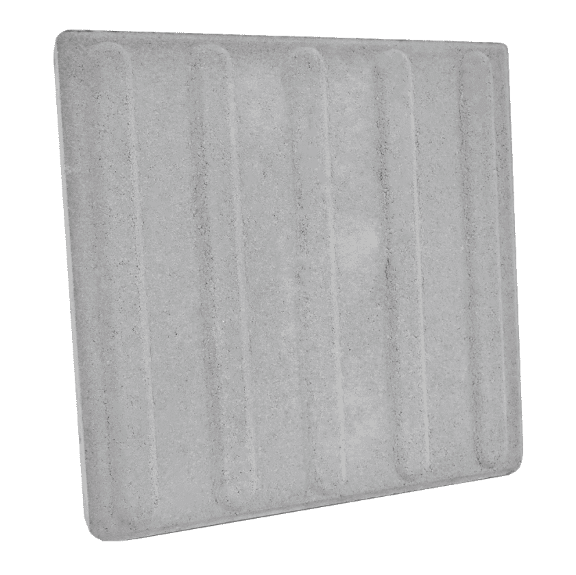 Piso Tátil Direcional 40x40 cm - 5cm Espessura