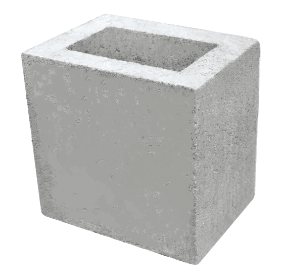 Meio Bloco 20x15x20 (19x14x19) cm