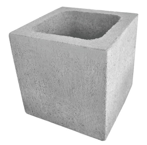 Meio Bloco 20x20x20 (19x19x19) cm
